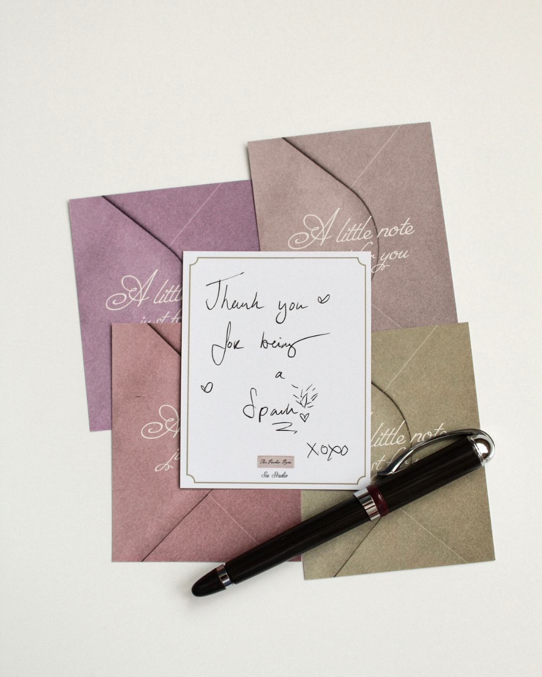 A little note card set