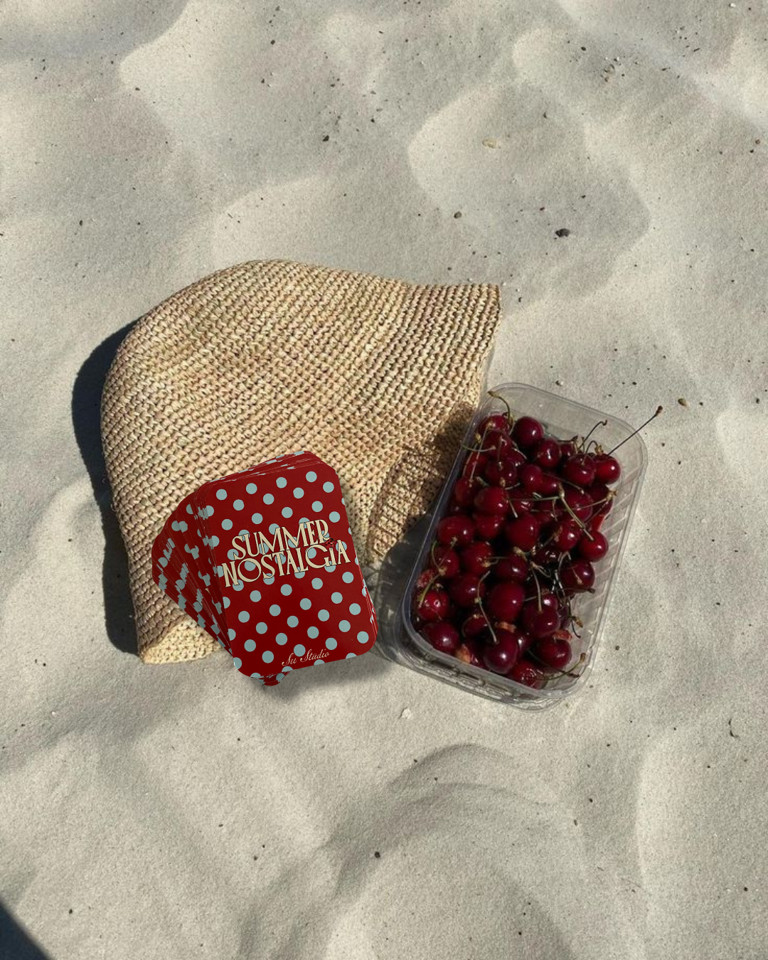 Summer Nostalgia Playing Cards