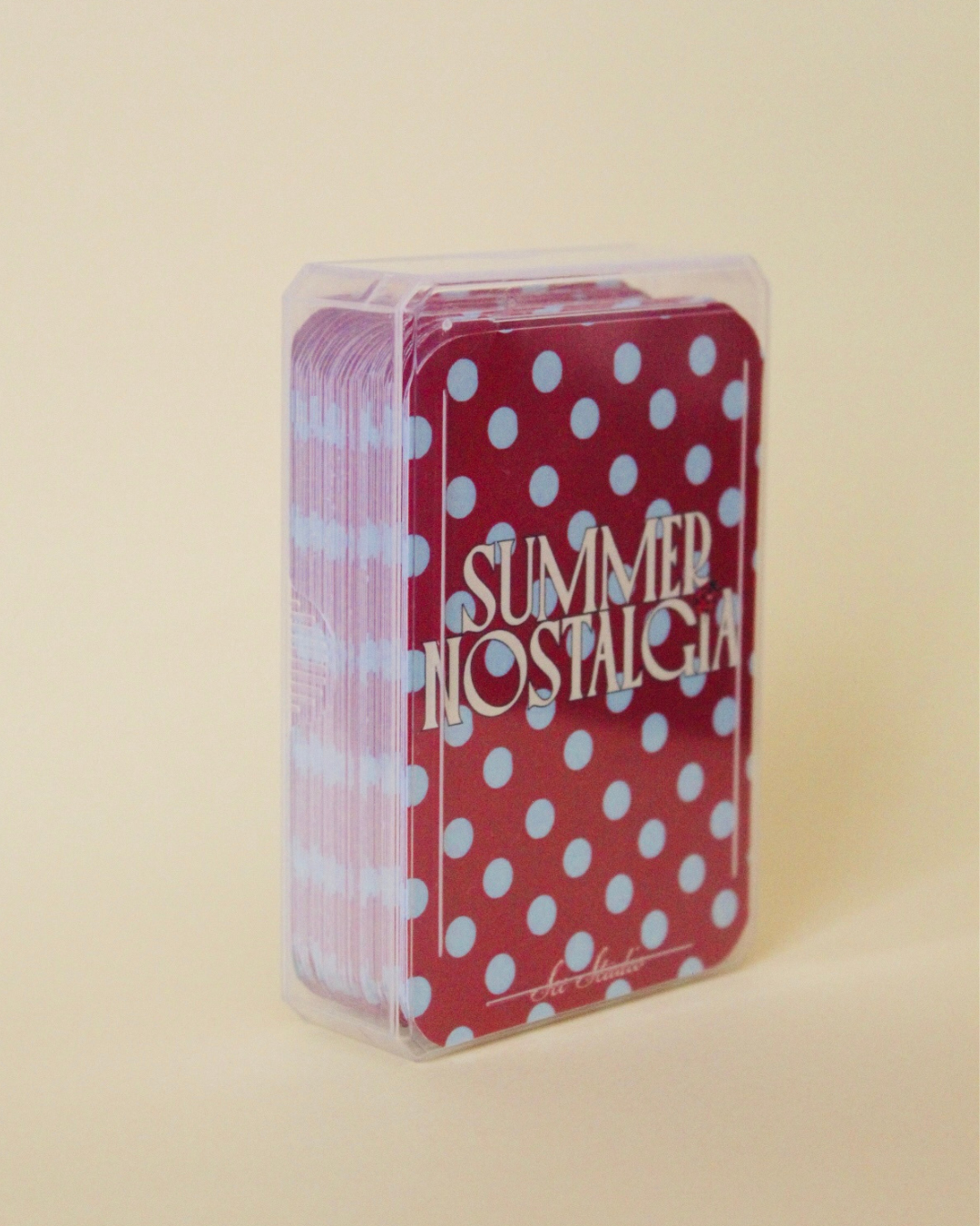Summer Nostalgia Playing Cards