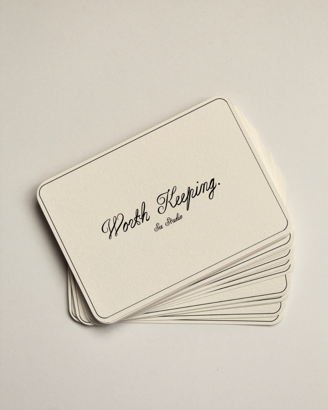 Recipe Cards - Powder Room