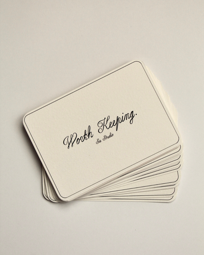 Recipe Cards - Powder Room