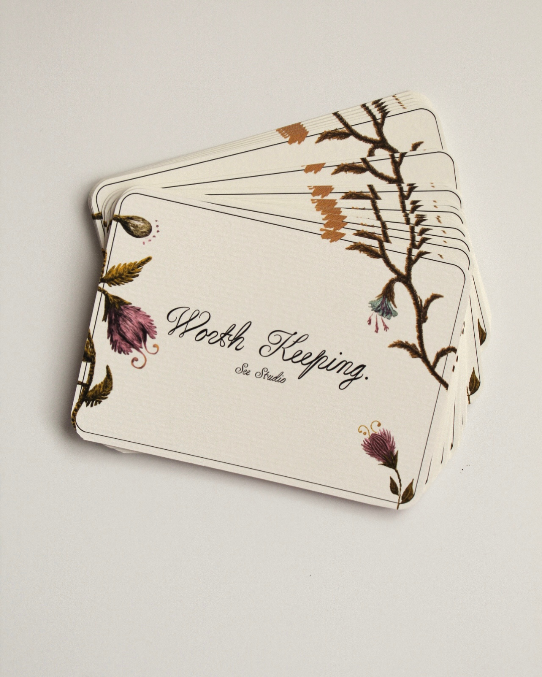 Recipe Cards - Powder Room