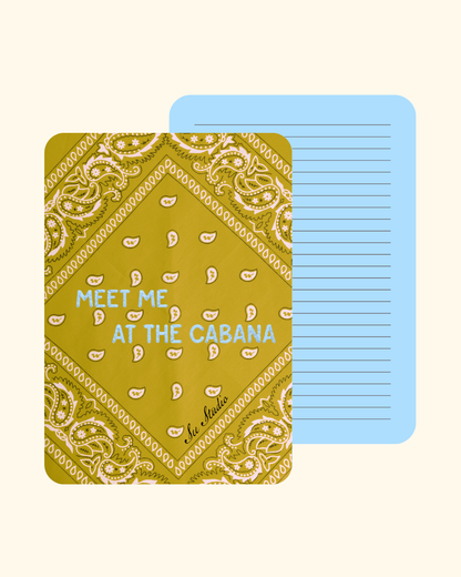Triple Bandana Notes