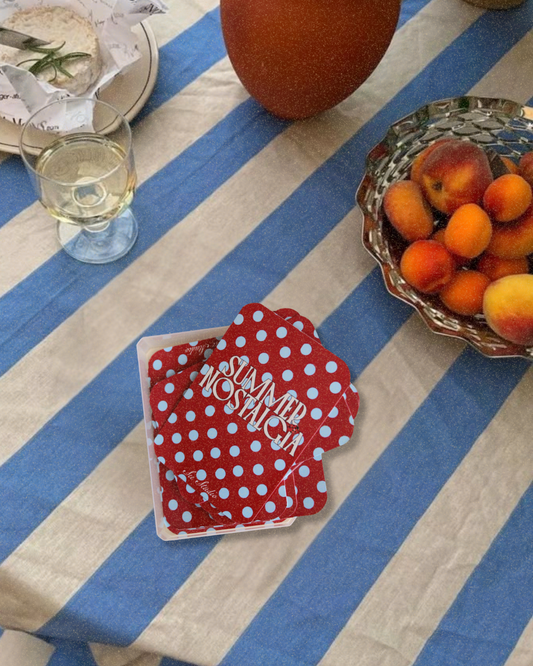 Summer Nostalgia Playing Cards